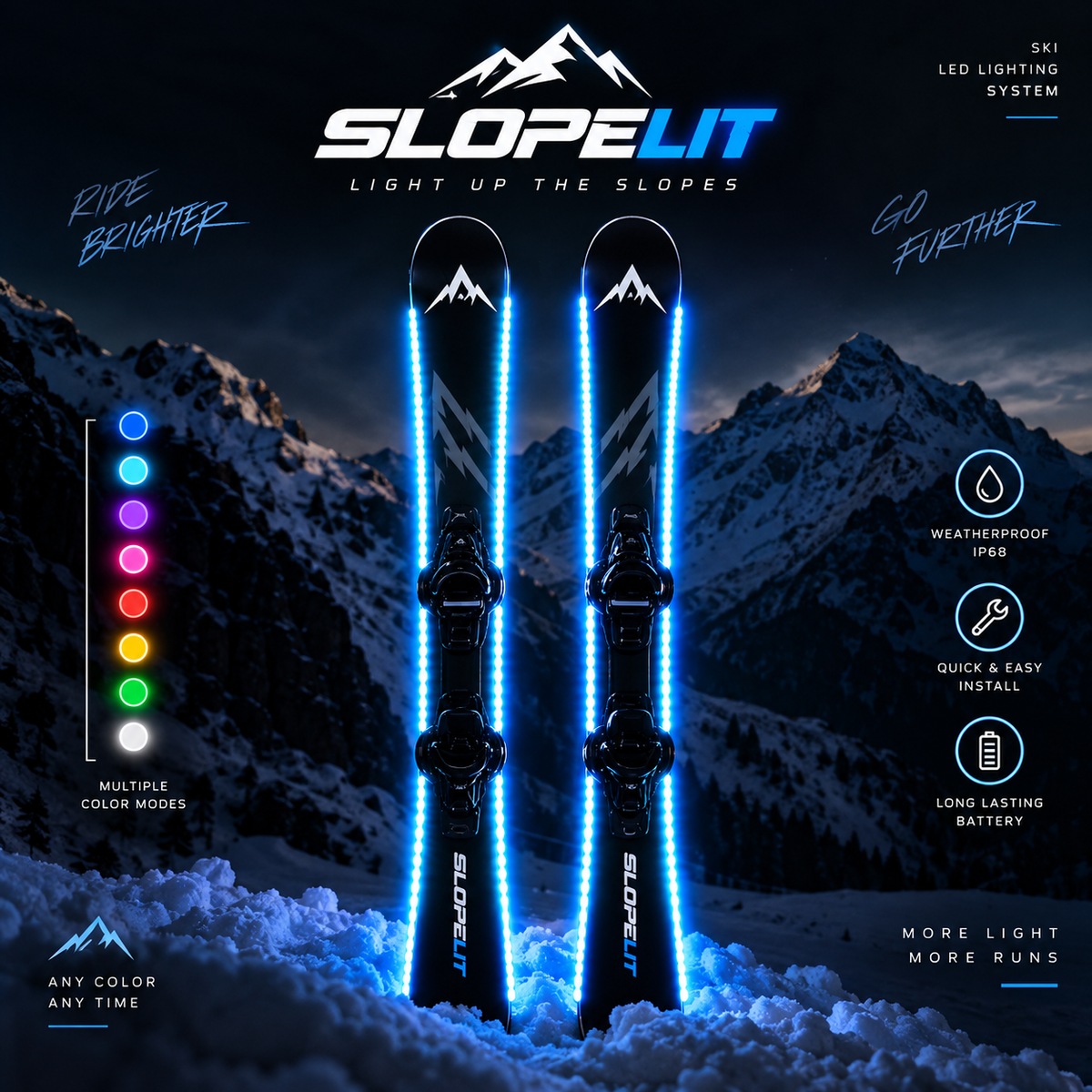 LED Ski Lights™